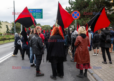 Poznań - demonstracja w obronie Rozbratu