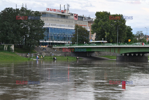 Fala kulminacyjna w Krakowie