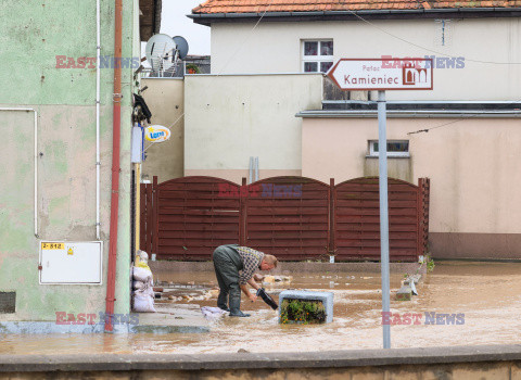 Powódź na południu Polski