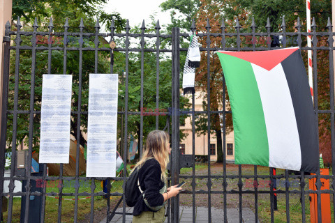 Trwa protest okupacyjny studentów w Krakowie