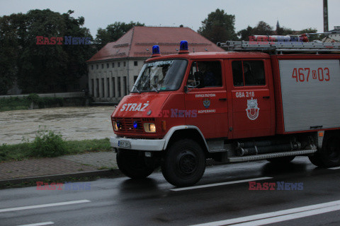 Miasta po przejściu fali powodziowej