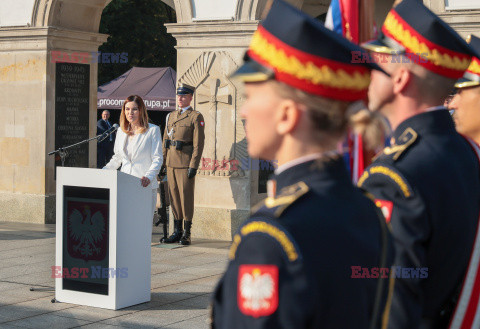 Motospotkanie - rajd służb mundurowych pod granicę polsko-białoruską