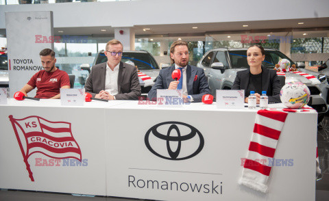 Toyota Romanowski partnerem motoryzacyjnym Cracovii