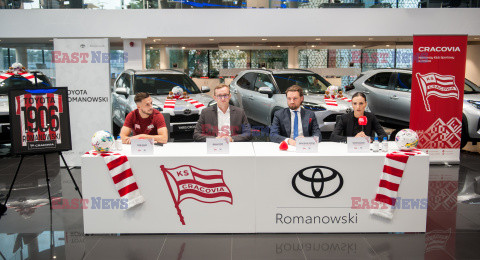 Toyota Romanowski partnerem motoryzacyjnym Cracovii