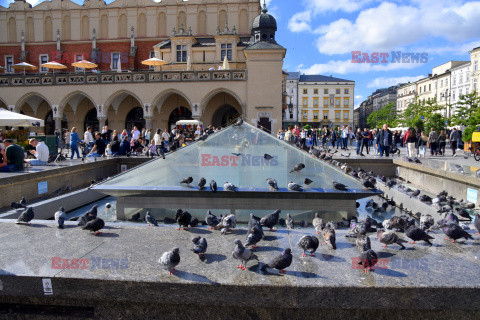 Fontannę na krakowskim Rynku czeka kosztowny remont?