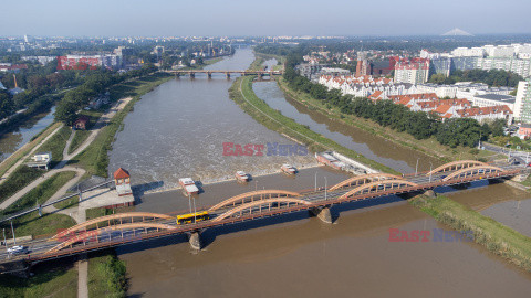 Wrocław szykuje się na przyjęcie fali powodziowej