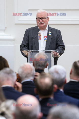 Ceremonia wręczenia Nagrody Solidarności im. Lecha Wałęsy