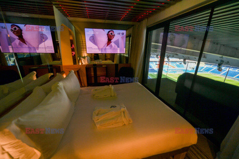 Pokój hotelowy na stadionie Parc de Princes