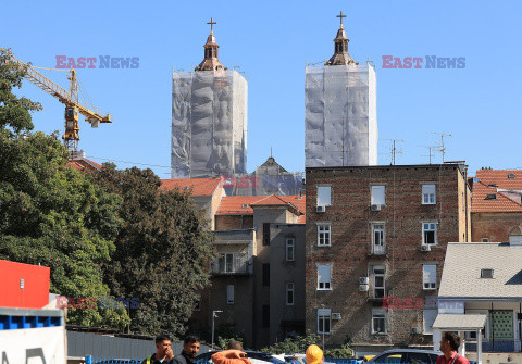 Bazylika w Zagrzebiu odzyskała hełmy wież