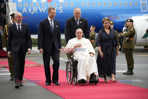 Papież Franciszek z wizytą w Luksemburgu i Belgii