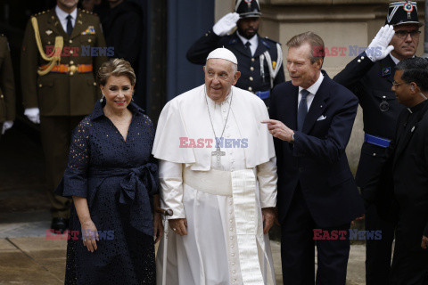 Papież Franciszek z wizytą w Luksemburgu i Belgii