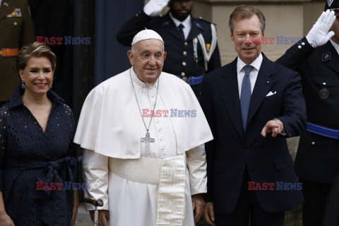 Papież Franciszek z wizytą w Luksemburgu i Belgii