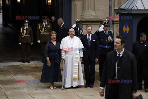 Papież Franciszek z wizytą w Luksemburgu i Belgii