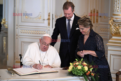 Papież Franciszek z wizytą w Luksemburgu i Belgii