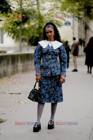 Street style na Tygodniu Mody w Paryżu