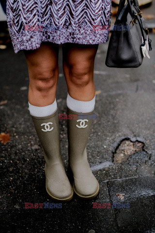 Street style na Tygodniu Mody w Paryżu