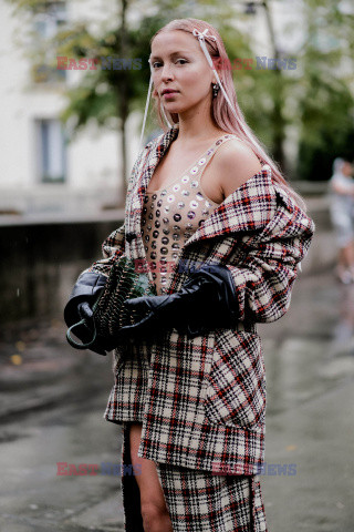 Street style na Tygodniu Mody w Paryżu