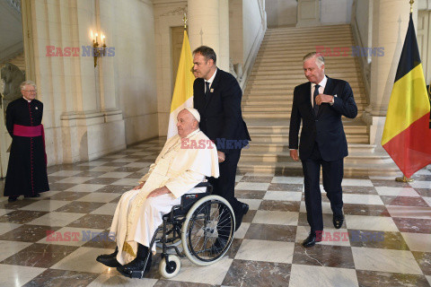 Papież Franciszek z wizytą w Luksemburgu i Belgii