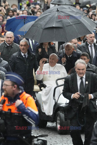 Papież Franciszek z wizytą w Luksemburgu i Belgii