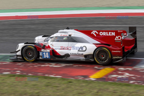 Robert Kubica podczas wyścigu na torze w Mugello