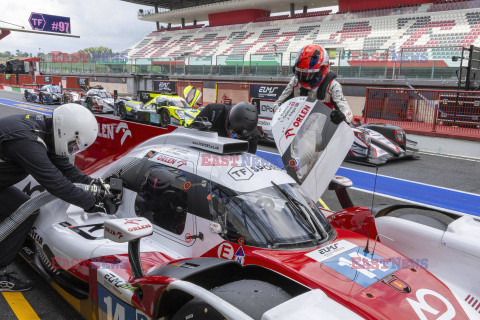 Robert Kubica podczas wyścigu na torze w Mugello