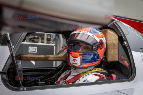 Robert Kubica podczas wyścigu na torze w Mugello