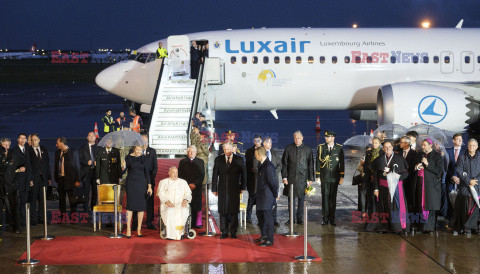 Papież Franciszek z wizytą w Luksemburgu i Belgii