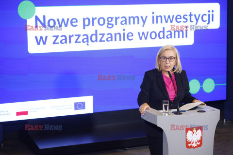 Konferencja prasowa nt. działań MKiŚ w zakresie adaptacji do zmian klimatu