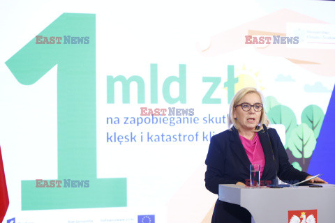 Konferencja prasowa nt. działań MKiŚ w zakresie adaptacji do zmian klimatu