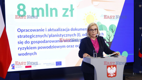 Konferencja prasowa nt. działań MKiŚ w zakresie adaptacji do zmian klimatu