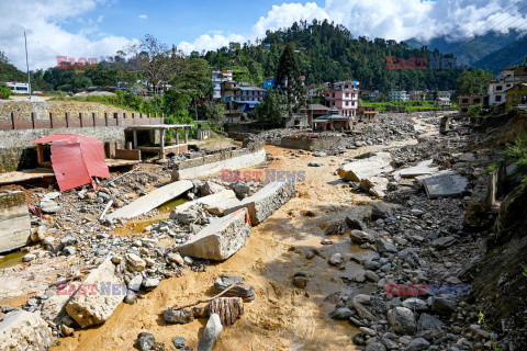 Powódź w Nepalu