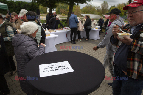 Mieszkańcy Piątnicy świętują otwarcie obwodnicy Łomży i Piątnicy