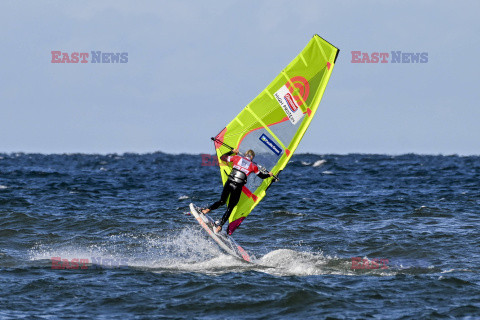 Adam Warchoł na zawodach  Windsurf World Cup Sylt