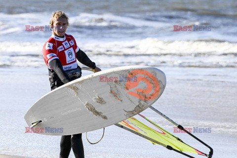 Adam Warchoł na zawodach  Windsurf World Cup Sylt