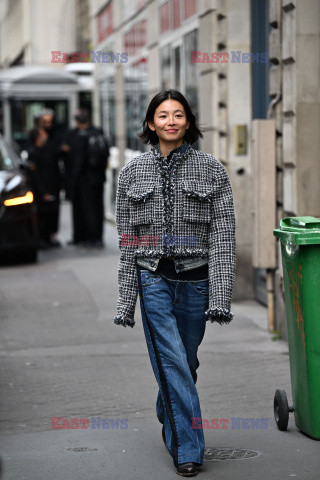 Street style na Tygodniu Mody w Paryżu