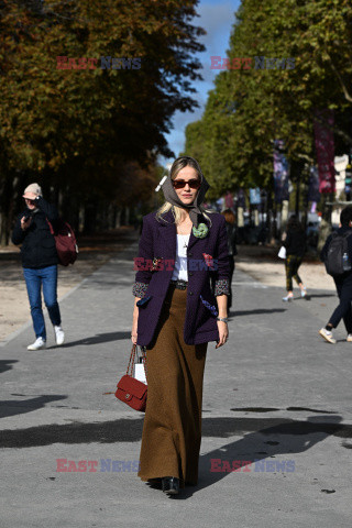 Street style na Tygodniu Mody w Paryżu