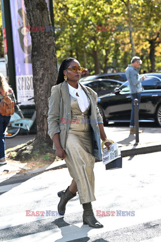 Street style na Tygodniu Mody w Paryżu