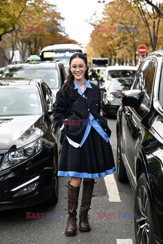 Street style na Tygodniu Mody w Paryżu