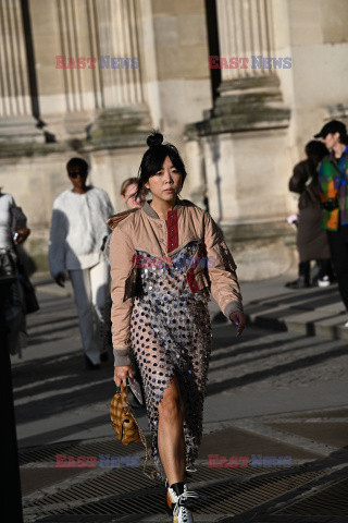 Street style na Tygodniu Mody w Paryżu