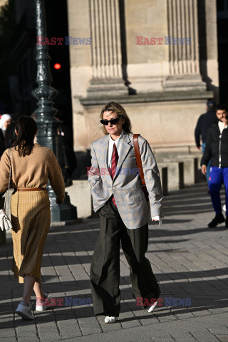 Street style na Tygodniu Mody w Paryżu