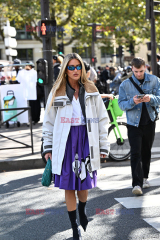 Street style na Tygodniu Mody w Paryżu