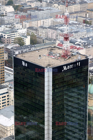 Demontaż napisu Marriott