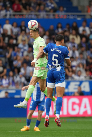 Hattrick Lewandowskiego przeciwko Alaves