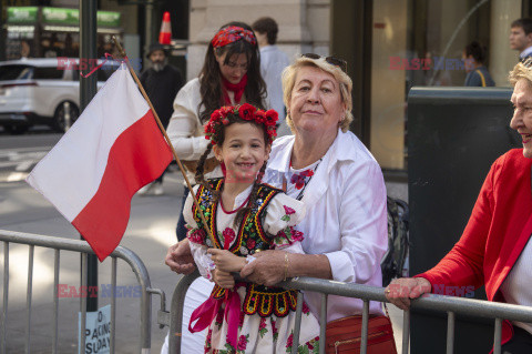 Parada z okazji 87. Dnia Pułaskiego w Nowym Jorku