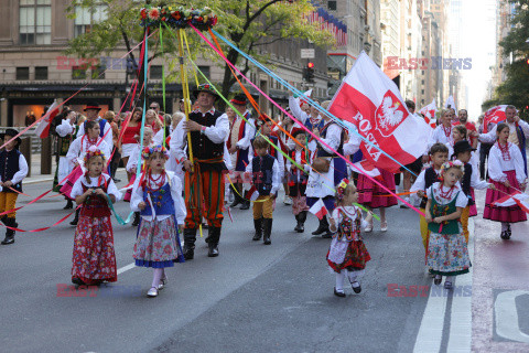 Parada z okazji 87. Dnia Pułaskiego w Nowym Jorku