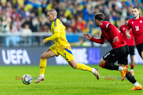 Liga Narodów UEFA: Ukraina - Gruzja