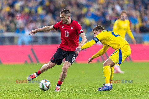 Liga Narodów UEFA: Ukraina - Gruzja