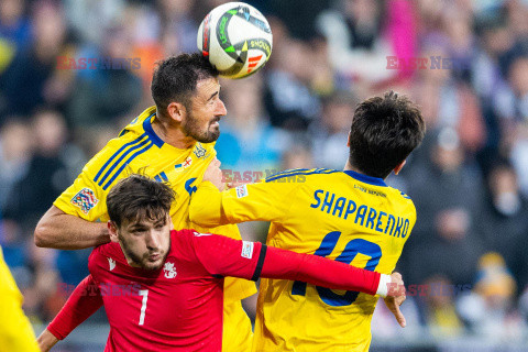 Liga Narodów UEFA: Ukraina - Gruzja