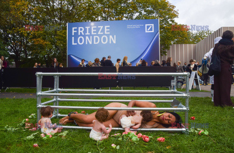 Protest obrońców praw zwierząt w Londynie