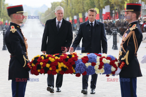 Belgijska para królewska z wizytą we Francji